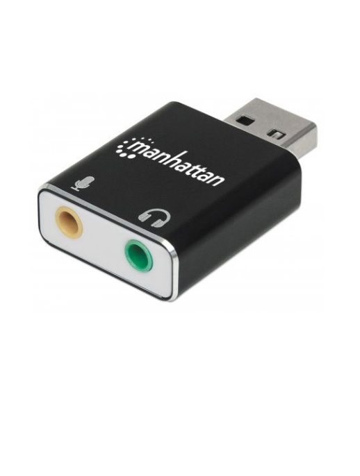 Convertidor USB  a Audio  MANHATTAN 152754